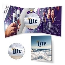 Tek Booklet 2 With Full Color Flower Coaster