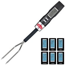 Temperature Read - Out Bbq Thermometer Fork