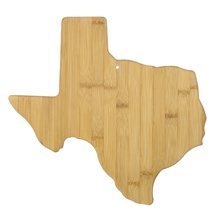 Texas - Shaped Bamboo Cutting Board