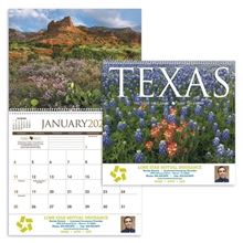 Texas Landscapes Wall Calendar