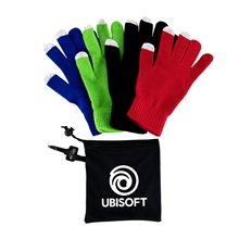 Texting Gloves with Pouch