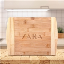 The Brisbane 11- Inch Two - Tone Deluxe Bamboo Cutting Board