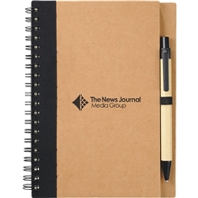 The Eco Spiral Notebook With Pen