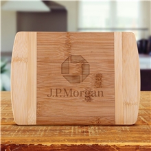The Wellington 8- Inch Two - Tone Bamboo Cutting Board