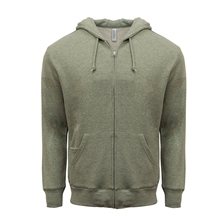 Threadfast Apparel Unisex Triblend French Terry Full - Zip