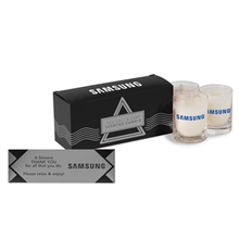 Three Pack Scented Wax Candles