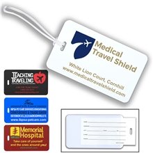 Thunderbolt Spot Spot Color ID Slip - In Pocket Luggage Bag Tag