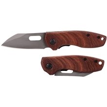 Timber Pocket Knife - Titanium Coated with Rosewood Handle