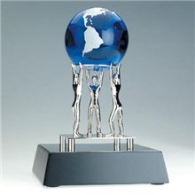 Together We Can Award W / Blue Globe
