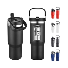 Tollara 30 oz Vacuum Insulated Tumbler with Flip Top Spout