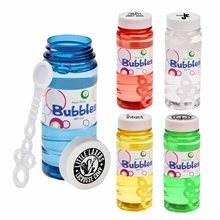 Translucent 4 oz Bubbles Imprinted On Cap