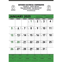 Triumph(R) Calendars Green Black Contractor Memo