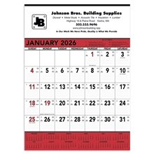 Triumph(R) Calendars Red Black Contractor Memo