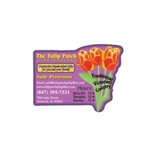 tulips - die cut magnets