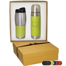 Tuscany(TM) Thermal Bottle Tumbler Gift Set