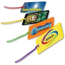 Two Color Luggage Tag