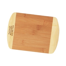 Two - Tone Bamboo Cutting Board