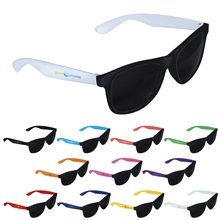 Two - tone Black Frame Sunglasses