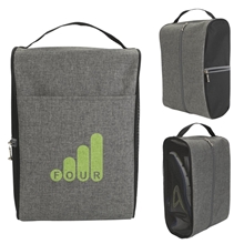 two - tone golf shoe bag
