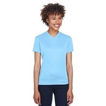 UltraClub(R) Cool Dry Sport V - Neck T - Shirt
