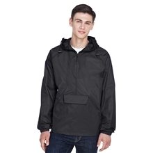 UltraClub(R) Quarter - Zip Hooded Pullover Pack - Away Jacket