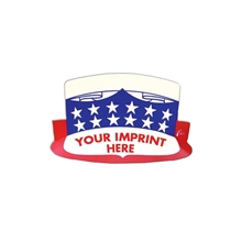 USA Visor W / Elastic Band - Paper Products
