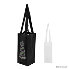 Venice rPET Non - Woven Wine Tote Bag