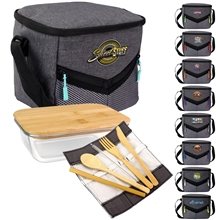 Victory Lunch Cooler Bamboo Set