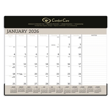 Vinyl Desk Pad Calendar