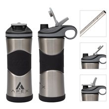 Wave(R) My Wave 20 oz Double Wall Stainless Steel Water Bottle w / Copper Lining