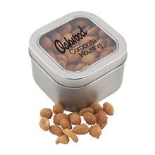 Window Tin with Honey Roasted Peanuts