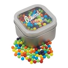 Window Tin with Mini Jawbreakers