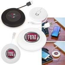 Wireless Charger with Built - in Cable