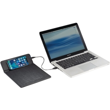 Wireless Charging Mouse Pad - Black Vinyl