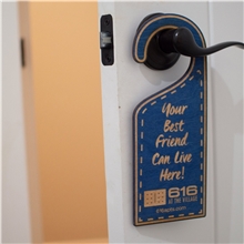 wood door hangers - 1 sided
