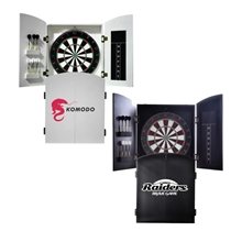 Wooden Dart Board Set With Cabinet And Darts