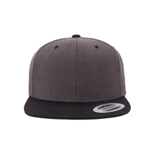 YP Classics Adult Flat Visor Classic Two - Tone Snapback Cap