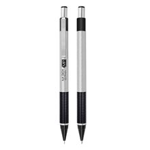Zebra Stainless Steel Mechanical Pencil With Textured Grip