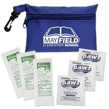 Zipper Tote Antimicrobial And Sanitizer Kit