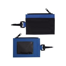 Zippered Id Wallet W / Clip