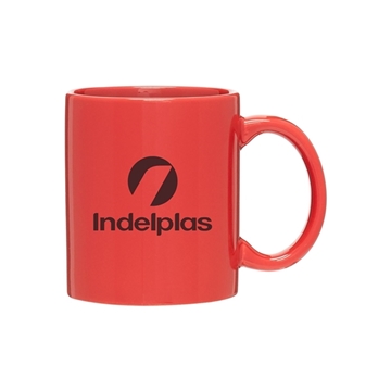 Promotional 11 oz C-Handle Mug-Red $4.58