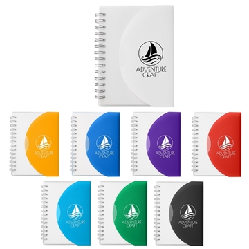 Curve Medium Spiral Notebook 4.25" X 5.25"