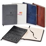 Council Textured Journal with Phone + Pen Holder