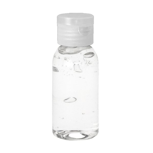 1 oz Clear Sanitizer in Round Bottle