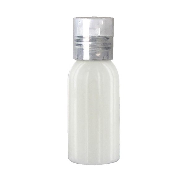 1 oz Lotion in Clear Round Bottle