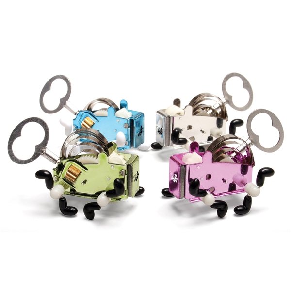 Kikkerland Windup Cosmojetz – Cute Wind Up Pet For Office - Want It All