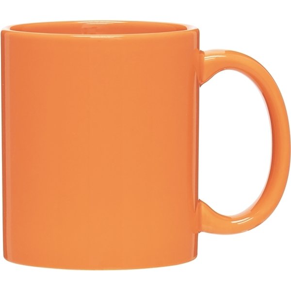 11 oz C - Handle Mug - Orange