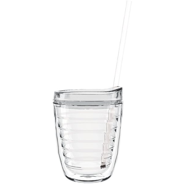12 oz Made In The USA Tumbler w / Lid Straw