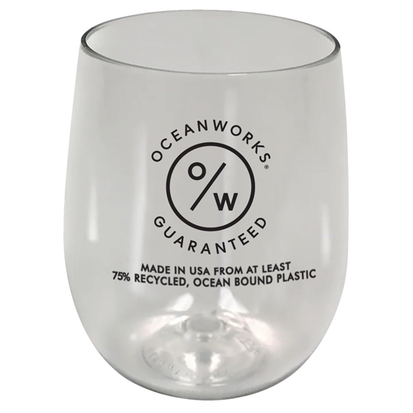 12 oz Recycled Stemless Wine Glass