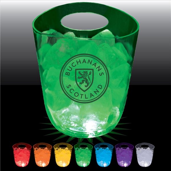Promotional 125 Oz. 5Light Plastic Champagne Bucket